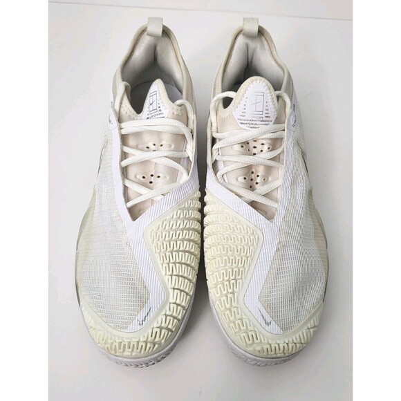 NIKE React Vapor NXT Hard Court Tennis Shoes White Womens 10 CV0742-100 - Picture 2 of 11